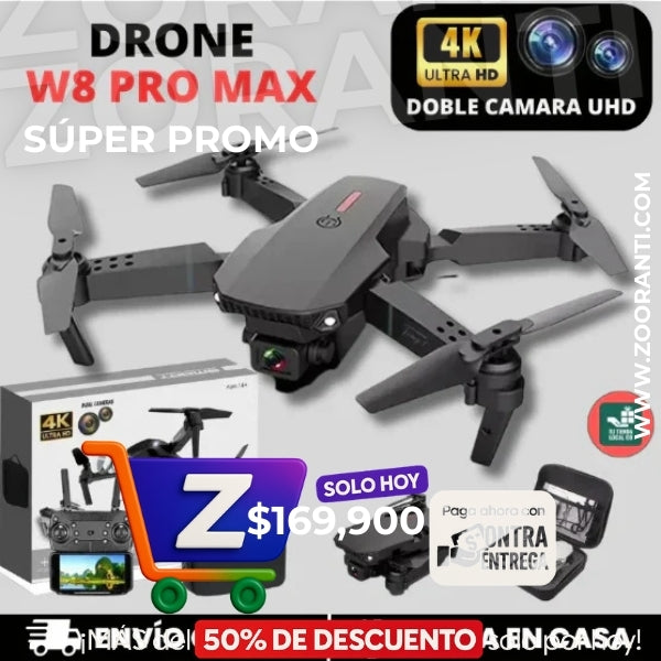 Dron Militar E88 PRO MAX [CÁMARA 4K]