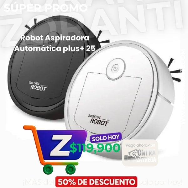Robot Aspiradora Automática plus+ 25